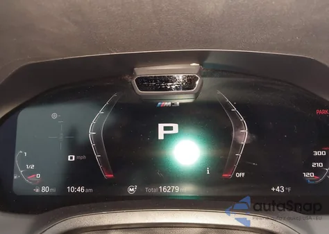 2022 BMW M3 Competition xDrive из США, поврежденный, VIN WBS43AY00NFN20909